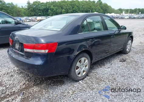 2007 Hyundai Sonata Gls из США, поврежденный, VIN 5NPET46C27H230755